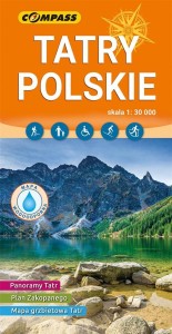 MAPA - TATRY POLSKIE 1:30 000, PRACA ZBIOROWA