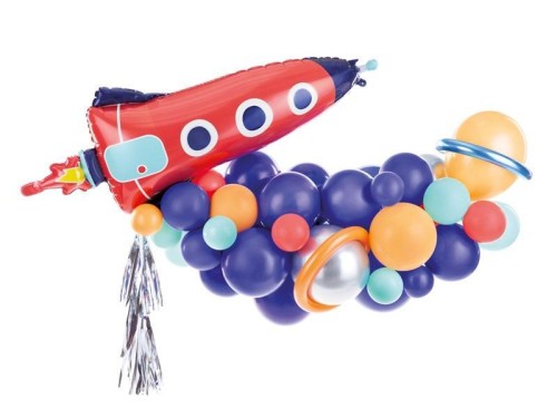 Girlanda balonowa Rakieta 154x130cm