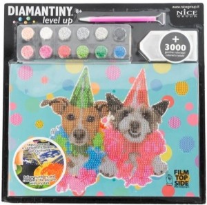 MOZAIKA DIAMENTOWA LEVEL UP - PSY PARTY