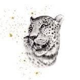 KARNET ZŁOCONY KWADRAT CL3819_BL GEPARD