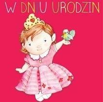KARNET KWADRAT CL4212_PO URODZINY KSIĘŻNICZKA