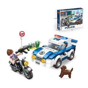KLOCKI POLICYJNE 185EL, MACYSZYN TOYS