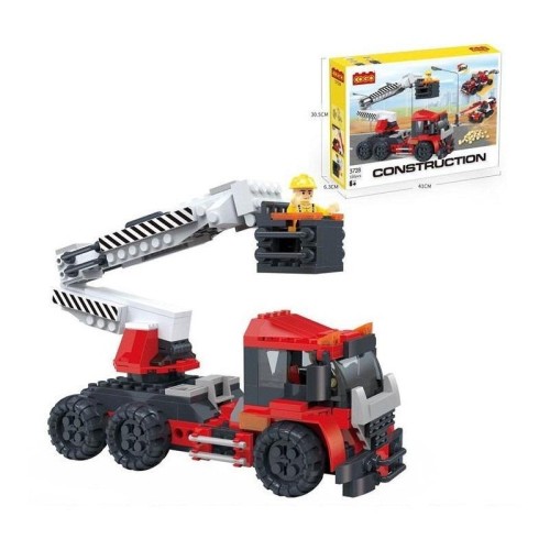 Klocki dźwig 300 elementów, Macyszyn Toys
