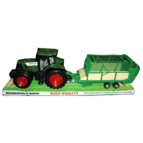 Traktor z maszyną rolniczą, Macyszyn Toys