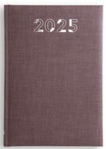 KALENDARZ 2025 A5 CARIBE BRĄZOWY