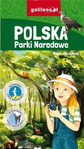 MAPA DLA DZIECI - POLSKA. PARKI NARODOWE