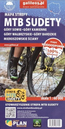 Mapa - MTB Sudety 1:60 000, praca zbiorowa
