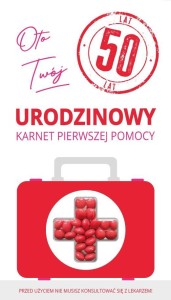 KARNET URODZINY 50, .