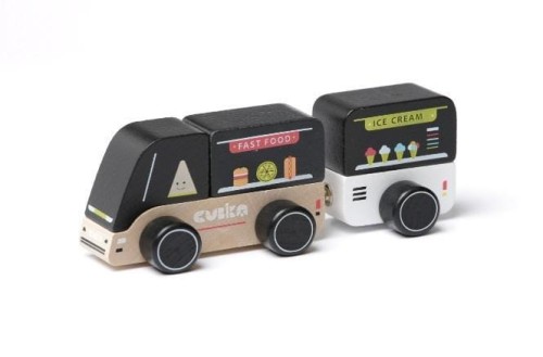 Food truck drewniany, Cubika