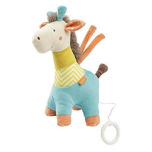 Maskotka z pozytywką Żyrafa 23 cm, BabyFehn