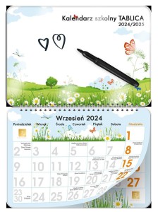 KALENDARZ 2024-2025 SZKOLNY TABLICA