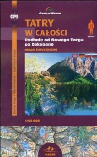 Mapa - Tatry w całości