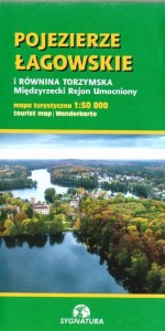 MAP. TUR. - POJEZIERZE ŁAGOWSKIE I RÓWNINA...