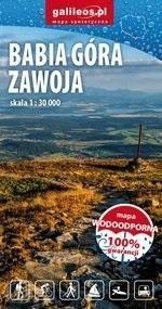 MAPA - BABIA GÓRA-ZAWOJA-BABIOGÓRSKI PN