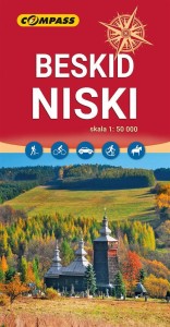 MAPA TURYSTYCZNA BESKID NISKI 1:50 000 W.2023