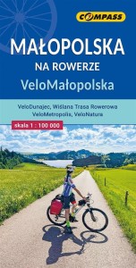 MAPA - MAŁOPOLSKA NA ROWERZE 1:100 00