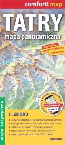 Comfort! map - Tatry 1:28 000, praca zbiorowa