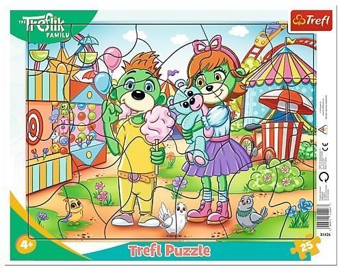 Puzzle ramkowe 25 Rodzinny dzień TREFL, Trefl