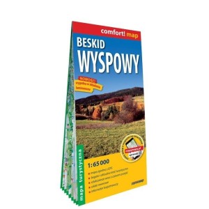 BESKID WYSPOWY; MAPA TURYSTYCZNA 1:65 000