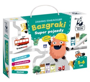 ZABAWY EDUKACYJNE. BAZGRAKI. SUPER POJAZDY