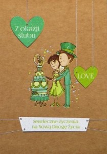 KARTKA OKOLICZNOŚCIOWA EKO ŚLUB TS48