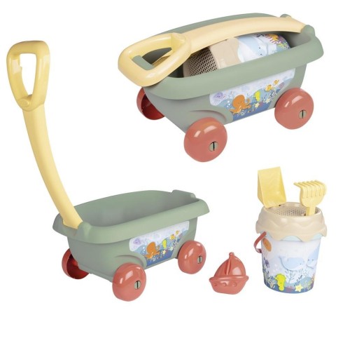Wózek z akcesoriami do piasku, Smoby