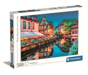 PUZZLE 500 HQ STRASBOURG OLD TOWN, CLEMENTONI
