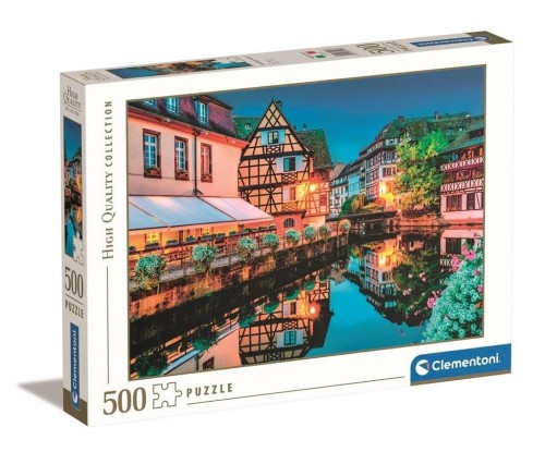 Puzzle 500 HQ Strasbourg old town, Clementoni
