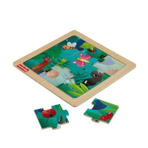 FISHER-PRICE PUZZLE DREWNIANE HXV19, FISHER- PRICE