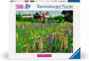 PUZZLE 500 ŁĄKA W SZWECJI, RAVENSBURGER