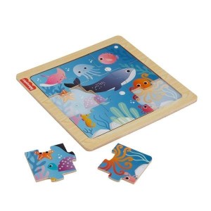 FISHER-PRICE PUZZLE DREWNIANE HXV17, FISHER- PRICE