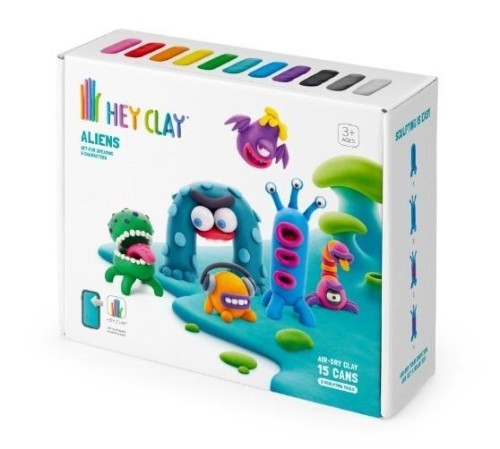 Hey Clay - Zestaw Obcy, TM Toys