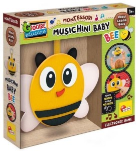 MONTESSORI BABY WOOD - MUZYCZNA PSZCZOŁA, LISCIANI