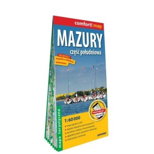 COMFORT!MAP MAZURY. CZĘŚĆ POŁUDNIOWA 1:60 000