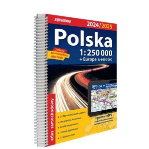 ATLAS SAMOCHODOWY POLSKA 1:250 000, PRACA ZBIOROWA