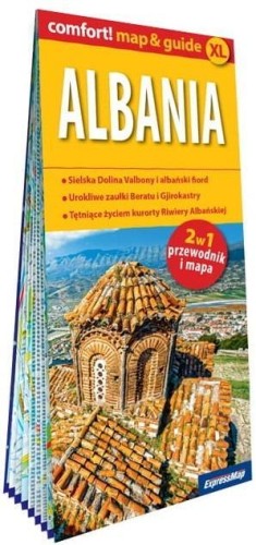 Comfort! map&amp;guide XL Albania 2w1