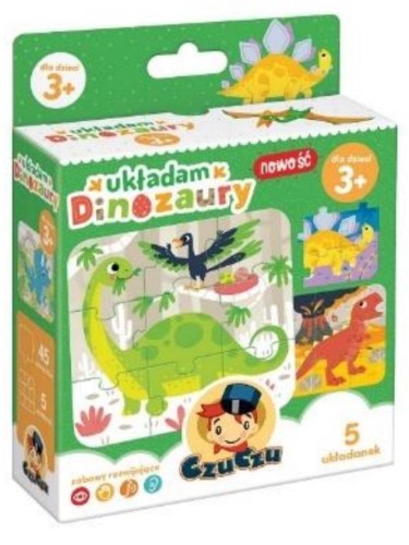 CzuCzu Układam Dinozaury, Bright Junior Media