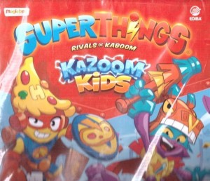 SUPER THINGS RIVALS OF KABOOM KAZOOM KIDS +FIGURKA
