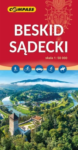 Mapa - Beskid Sądecki 1:50 000, praca zbiorowa