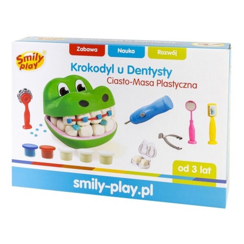 Ciasto-masa Krokodyl u Dentysty, Smily Play