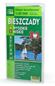 MAPA TURYSTYCZNA BIESZCZADY 2W1 WIT