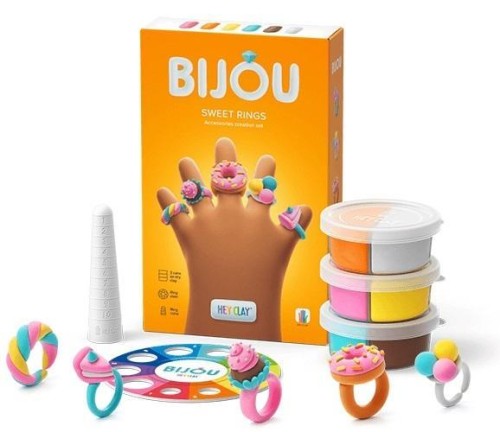 Hey Clay Bijou - Sweet rings, TM Toys