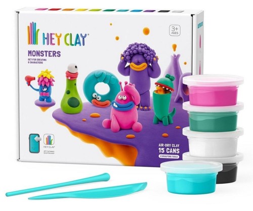 Hey Clay - Zestaw Potwory, TM Toys