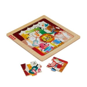 FISHER-PRICE PUZZLE DREWNIANE HXV18, FISHER- PRICE