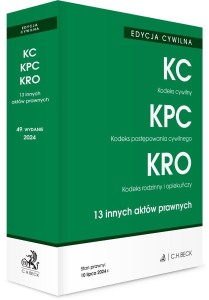 KODEKS CYWILNY. KODEKS POSTĘPOWANIA CYWILNEGO W.49