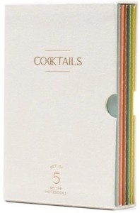 COCKTAIL RECIPE BOX SET