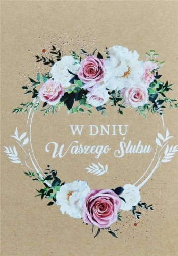 Kartka okolicznościowa Ślub