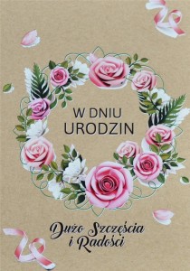 KARTKA OKOLICZNOŚCIOWA URODZINY