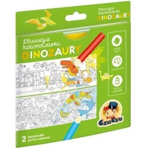 DŁUUUGIE KOLOROWANKI DINOZAURY