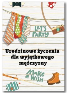 KARTKA OKOLICZNOŚCIOWA LET'S PARTY